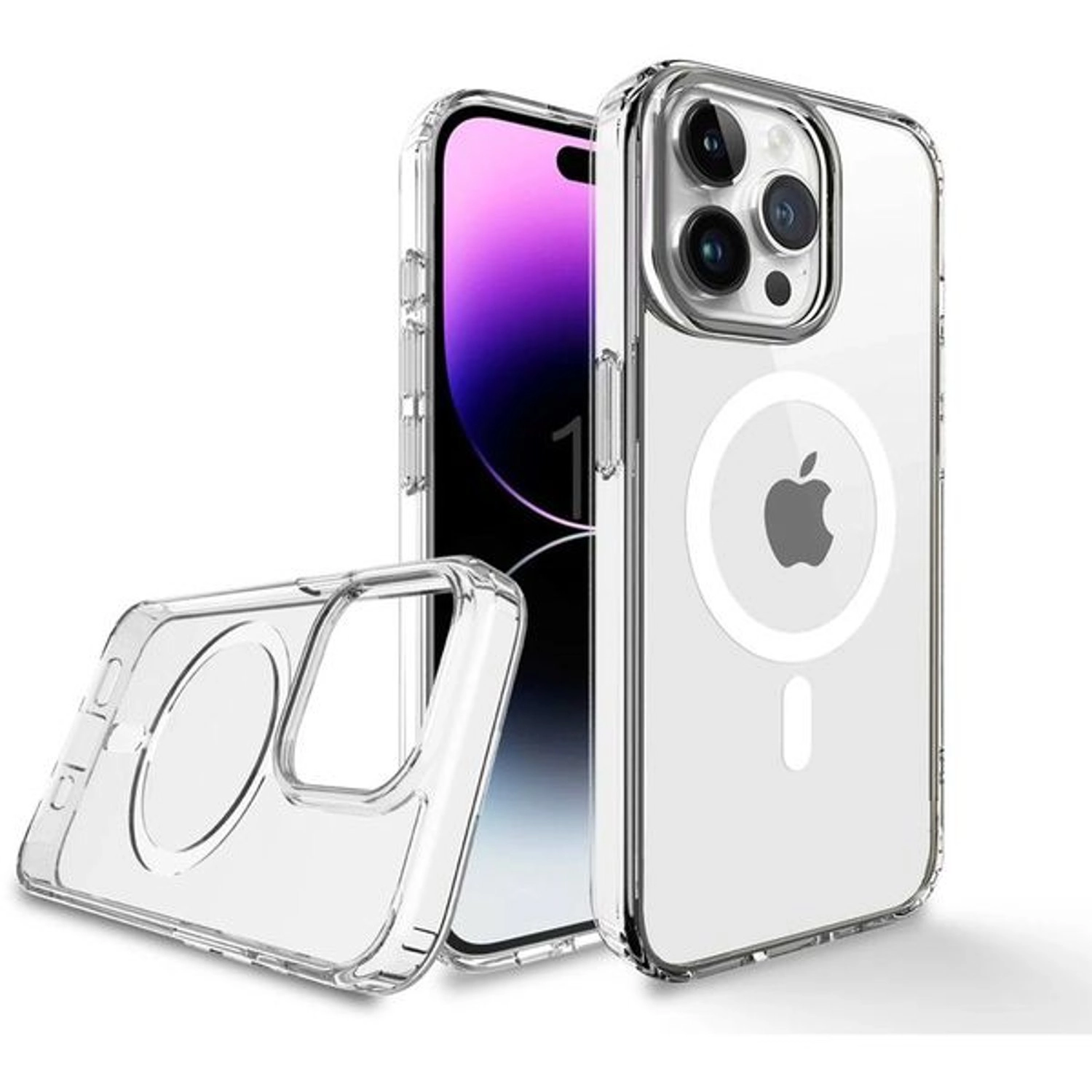 Magnetic Clear Case with MagSafe for iphone 15 pro max
