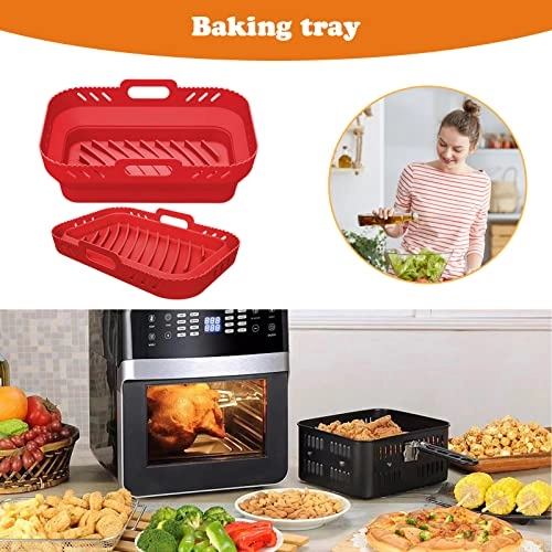 Silicone Air Fryer Tray - 2 piece(s)