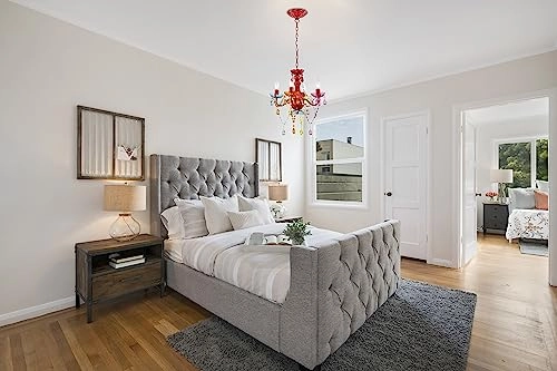 Mini Crystal Chandelier - 17 inches