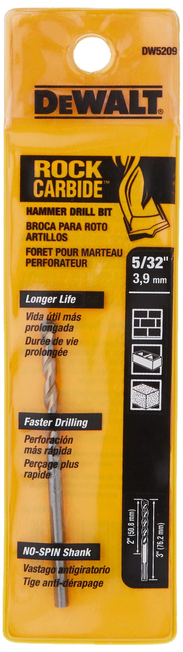 Dw5209 - Carbide 5/32-Inch