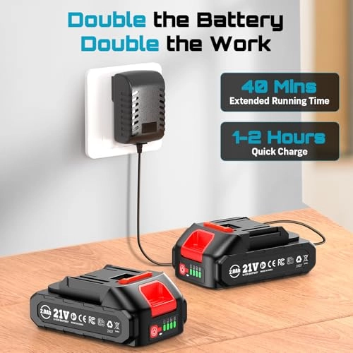 Cordless Jigsaw - 2 × 2.0Ah Batteries