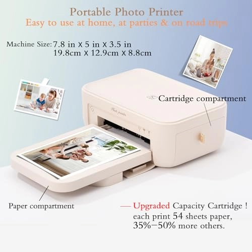 Photo Printer HCP-4TS24A - 4×6 Inches