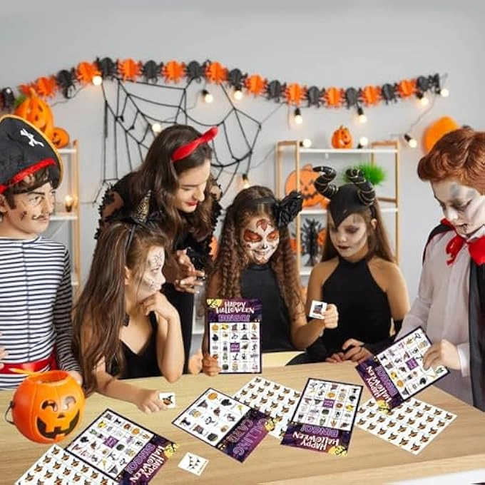 HALLOWEEN BINGO GAME SET - 24 piece(s)