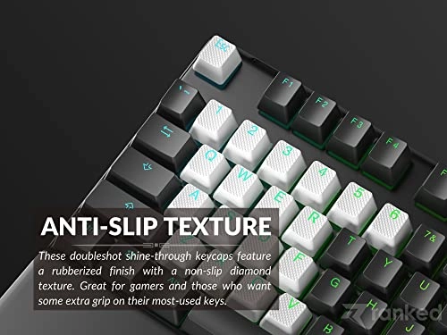 Rubber Keycap Set - OEM Profile Pistachio 23 Keys