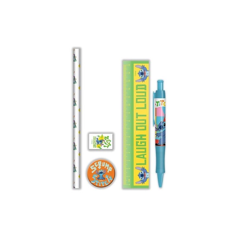 Lilo & Stitch (Laugh Out Loud) Stationery Set - 5 piece(s)