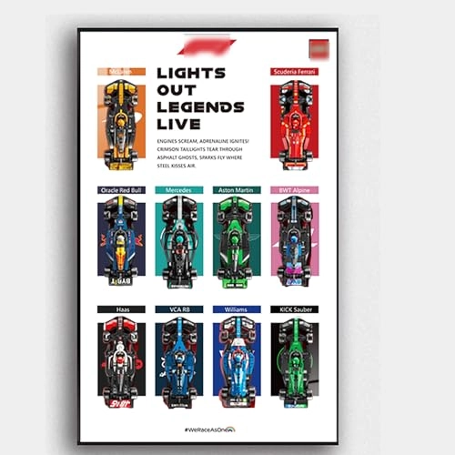 Display Wall Plaque - Lego Speed Champions