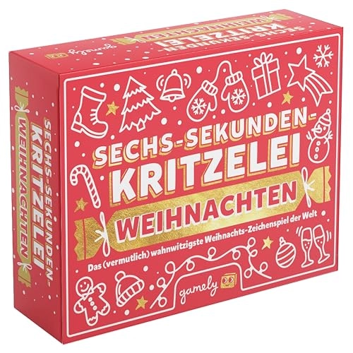 Six Second Doodle Christmas - German 8 years and up