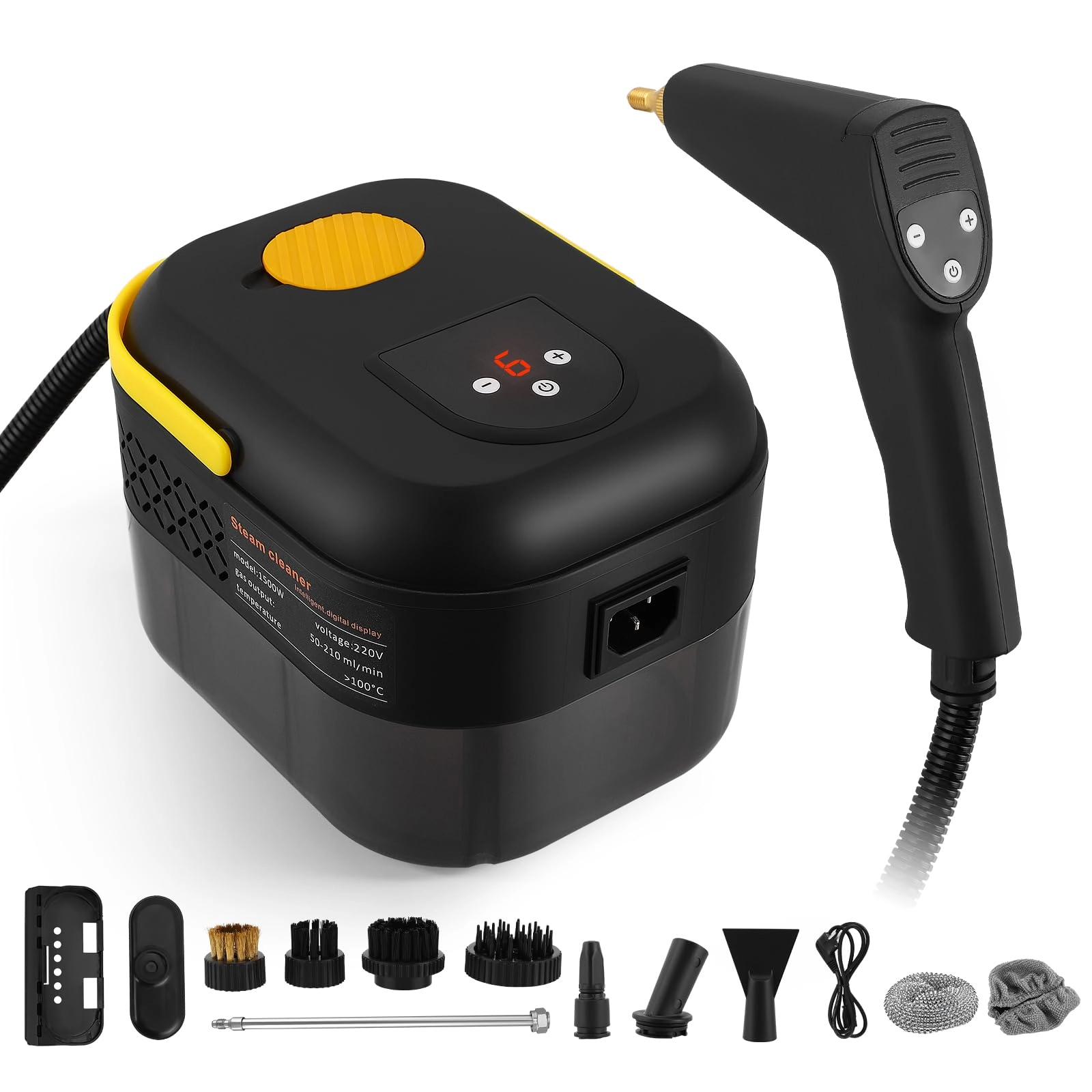 Jradse Steam Cleaner - 3 bar 1400 ml