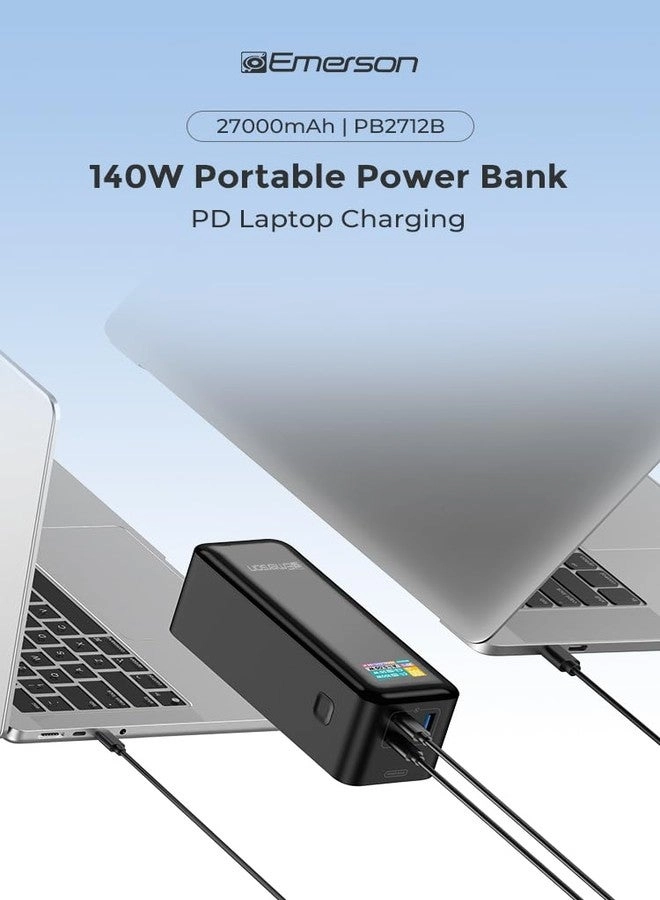 PB2712B - 27,000mAh 140W