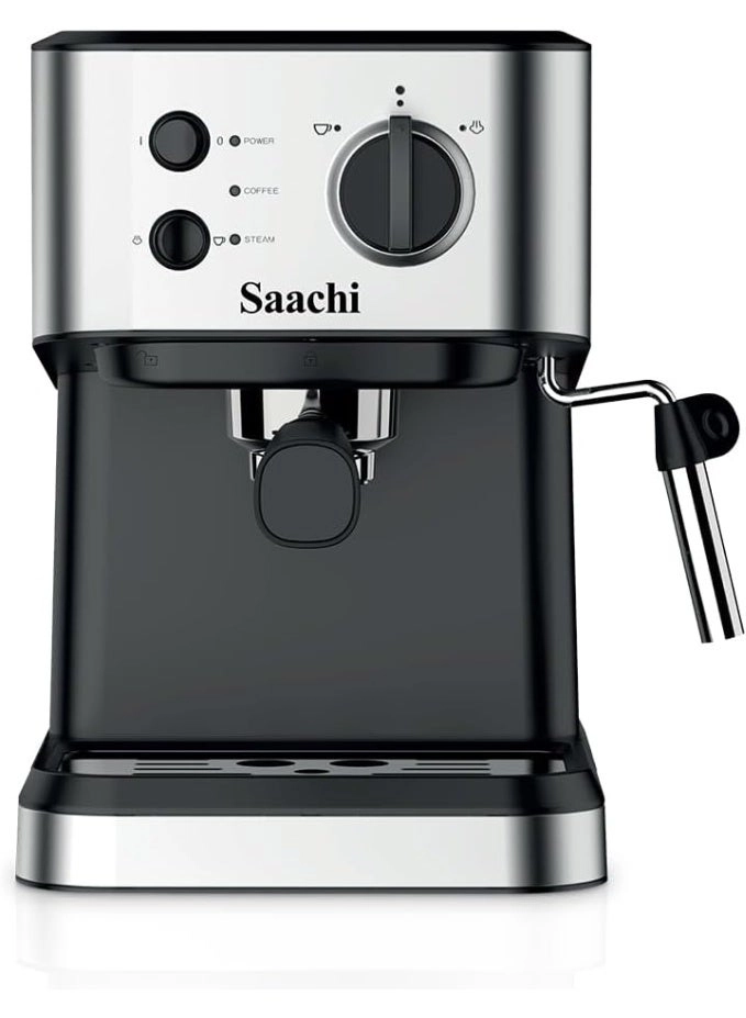 Sachi 20-Bar Espresso - Milk Frother Removable Water Tank