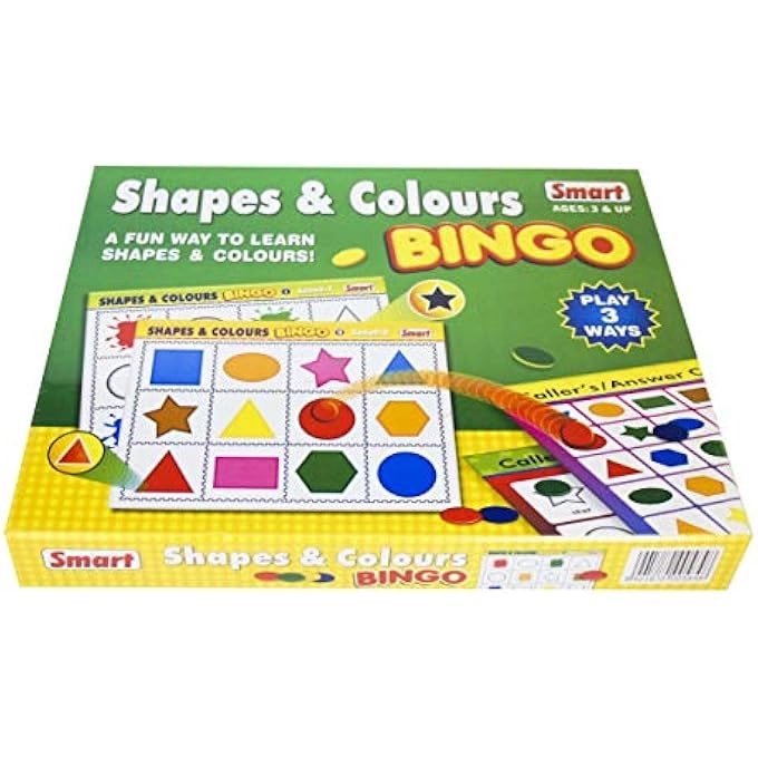 rayihni SMART SHAPES & COLOURS BINGO