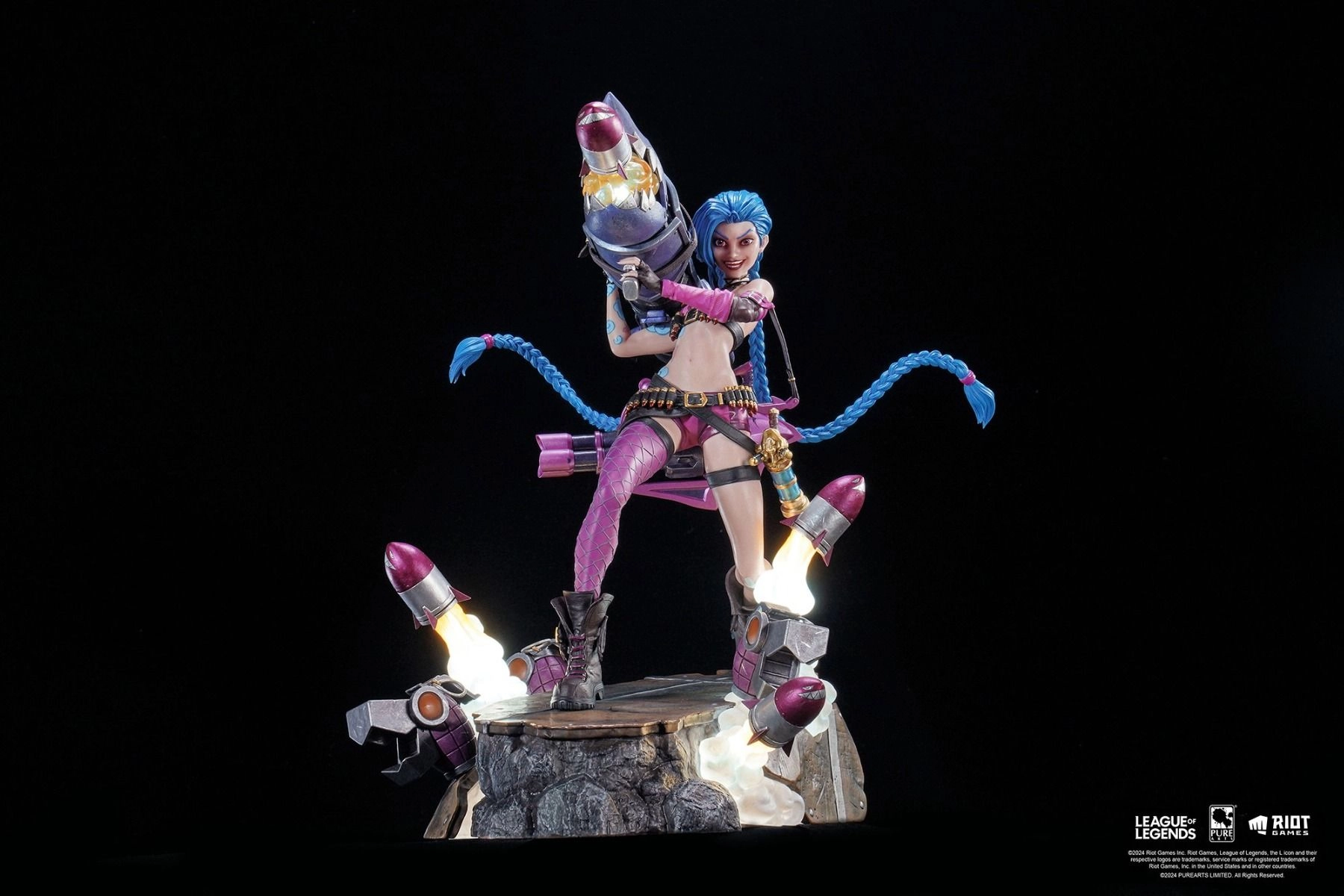 Jinx - League of Legends - 1:6 Scale Statue LED lights