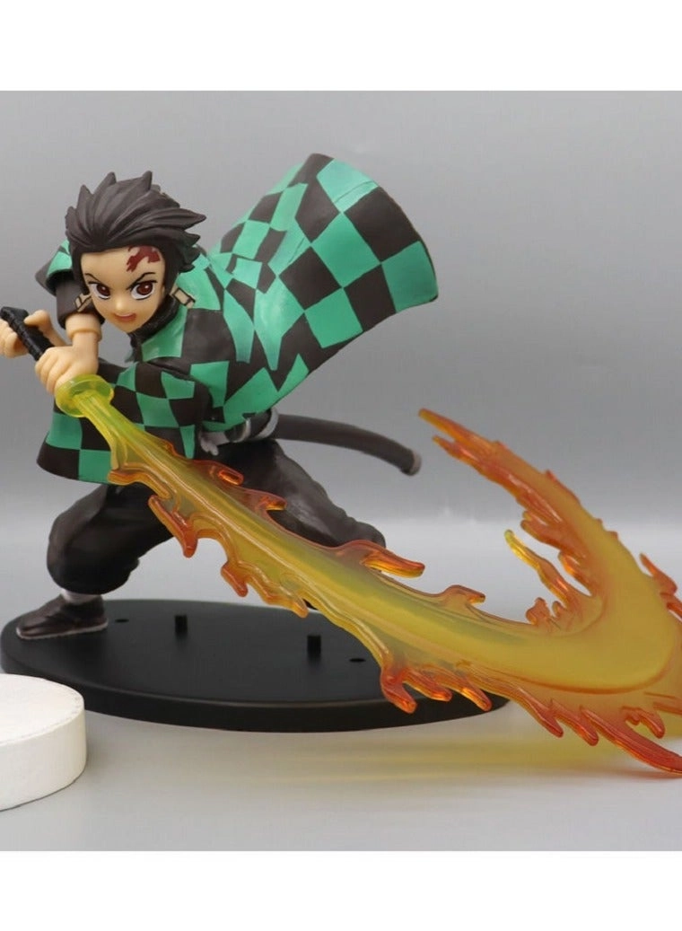 Generic Flame Swordsman Figure - 15.5 CM