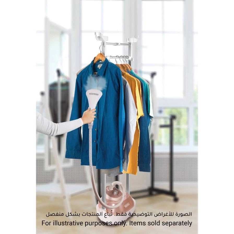 3-Steam Setting Manual Garment Steamer - 1785 W 2-L water tank 3 steam levels