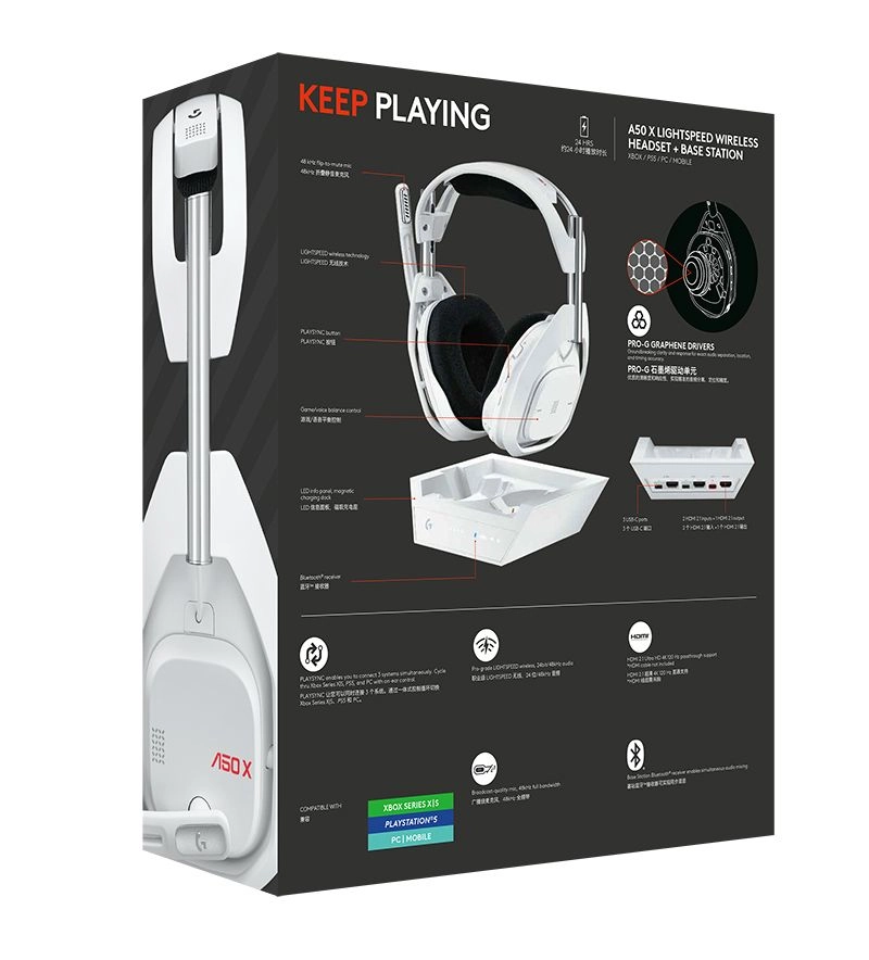 A50 X - Wireless Headset + Base Station