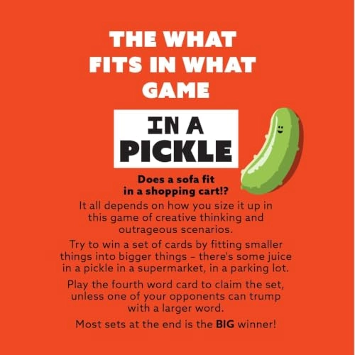 Party to Go - in a Pickle - Card Game