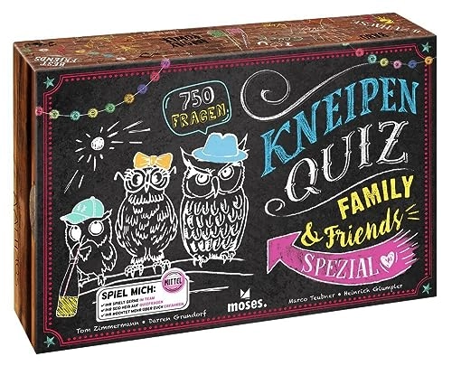 Kneipenquiz - Family & Friends Spezial - German 12 years and up