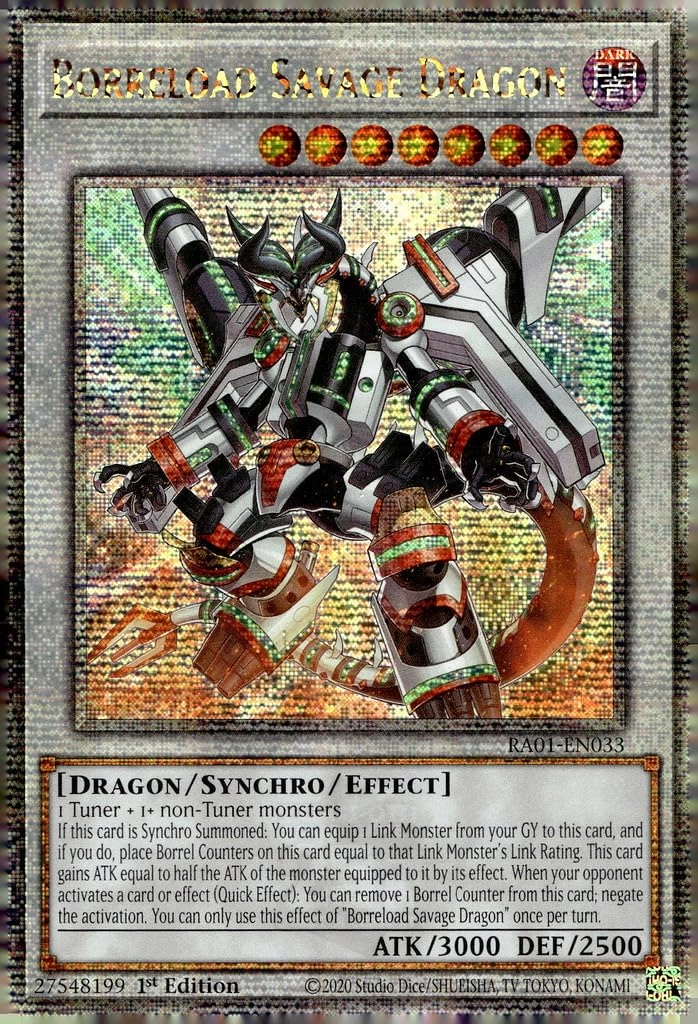 Yu-Gi-Oh! Anime Borreload Savage Dragon RA01-EN033