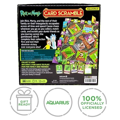 Rick and Morty Card Scramble
