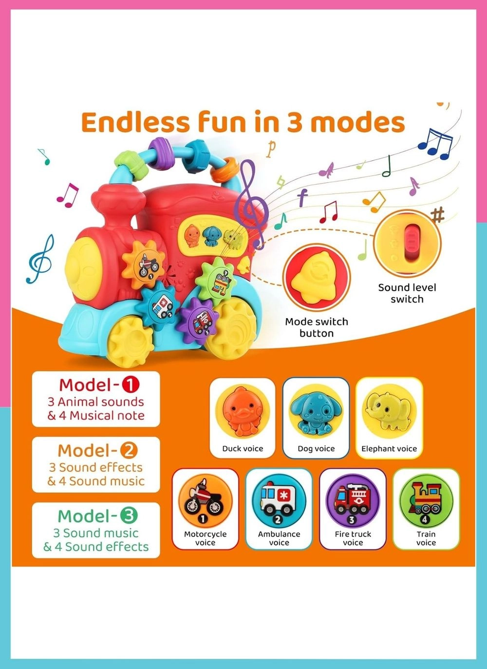 Baby Rattle - Suitable for 12 months & above