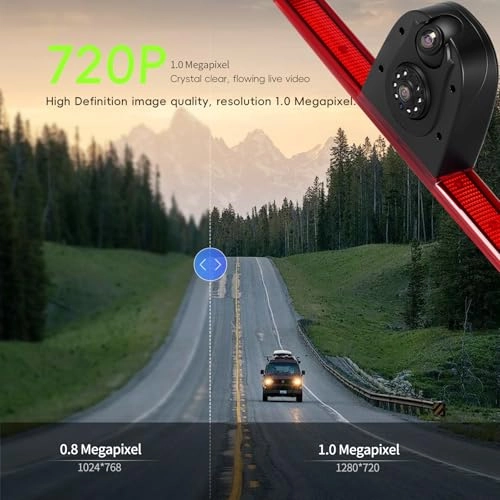 Backup Camera - Night Vision 3.5mm Jack 720P