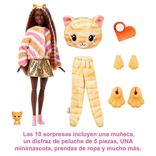 Barbie Cutie Reveal - Kitty/Red Panda Multicolor Ages 3+