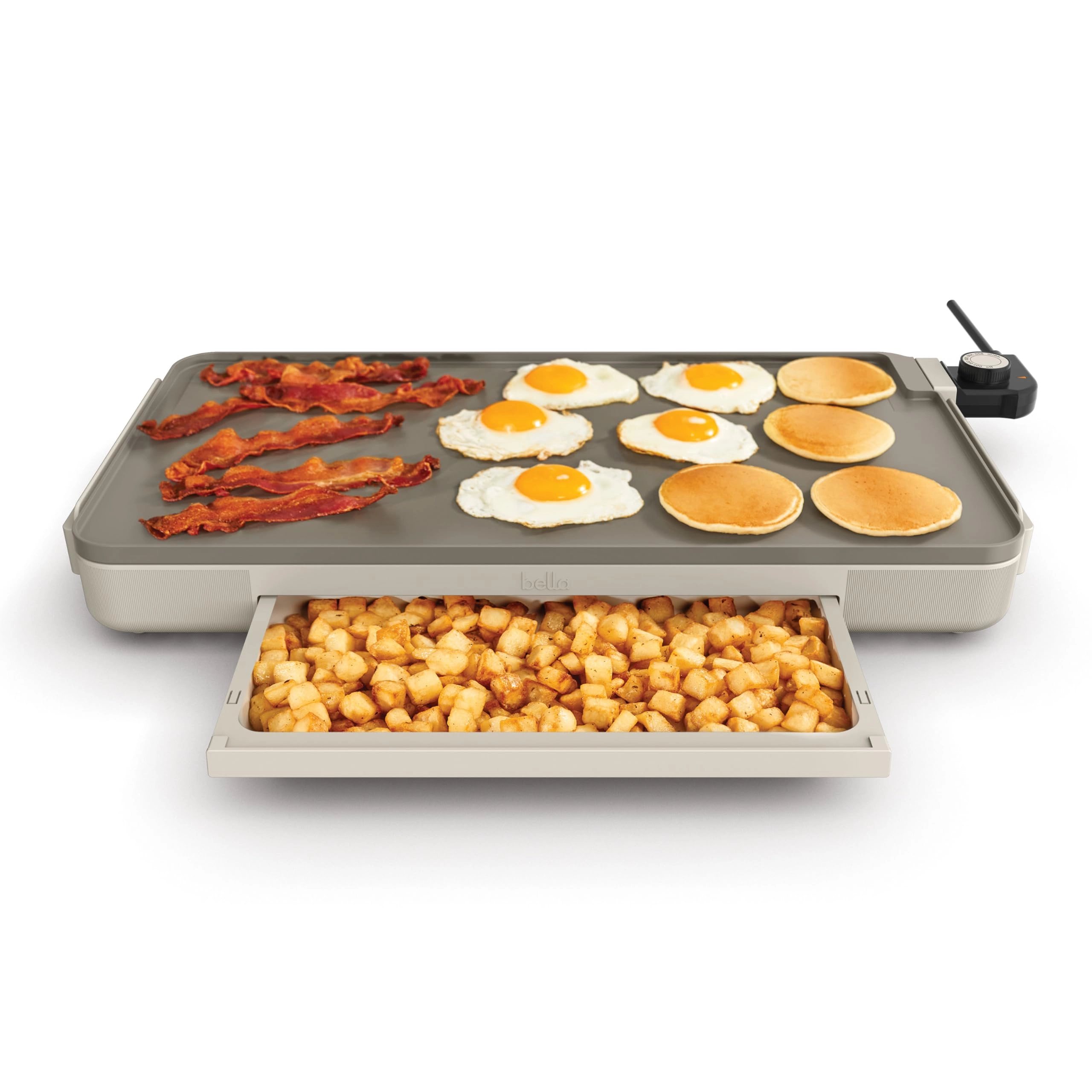 XL Electric Ceramic Titanium Griddle - 1500W 56 cm