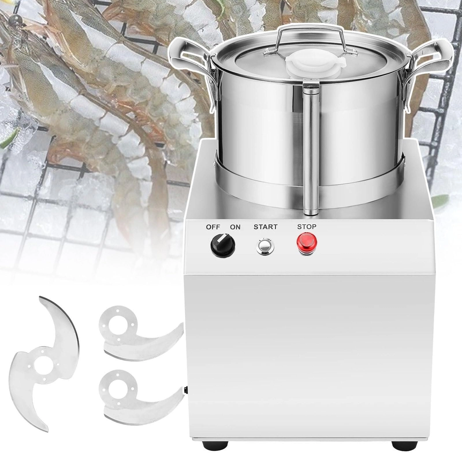 Automatic Vegetable Cutter - 4 l/4.3 qt 370 W