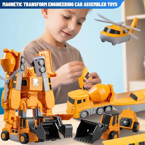 Engineering Car - Magnetic Modular Transforming