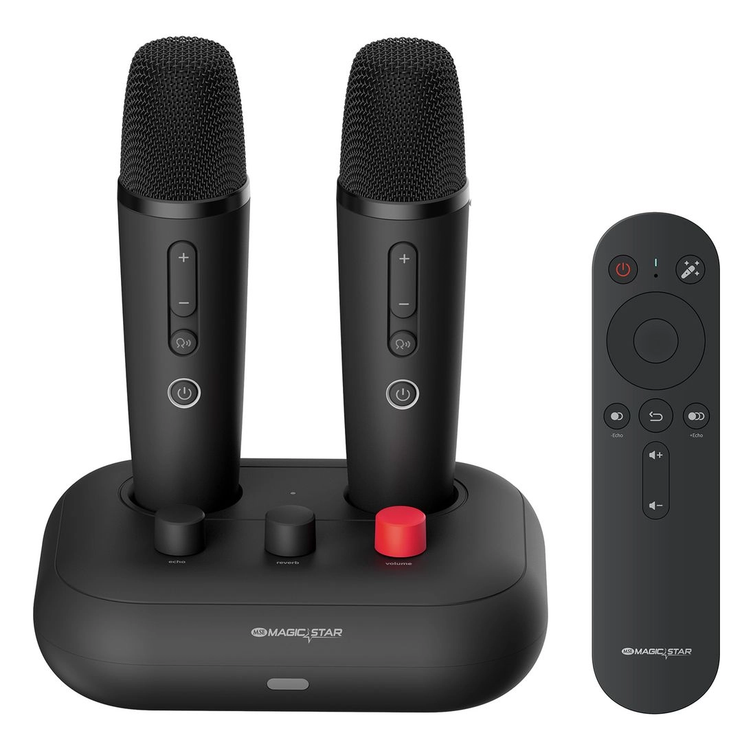 MagicStar MS-A15 - 2 rechargeable wireless microphones