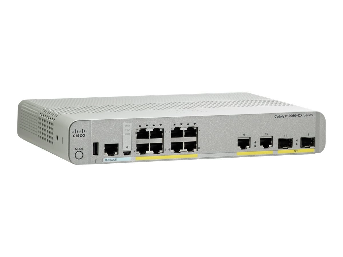 Cisco WS-C2960CX-8TC-L 8-ports