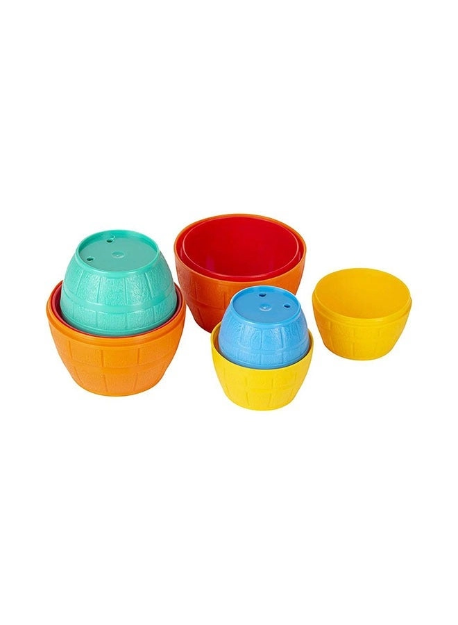 Stacking Barrels - Suitable for 12 Months & above 5 Pieces