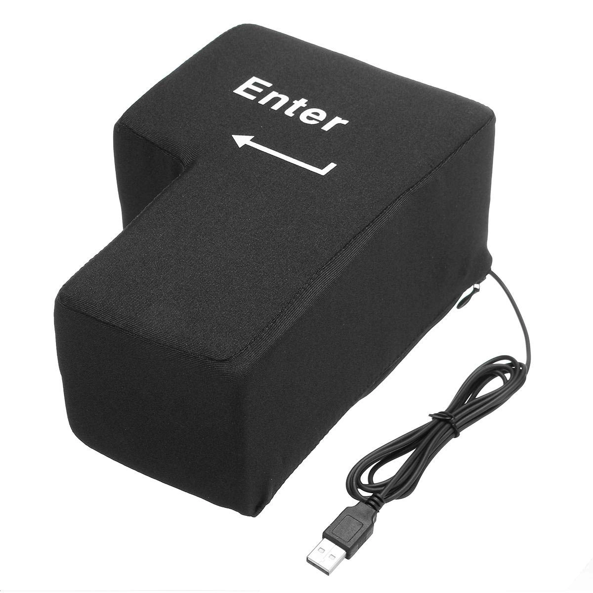 Tuxye-a Big USB Enter Key - Multi-function Nap Pillow USB