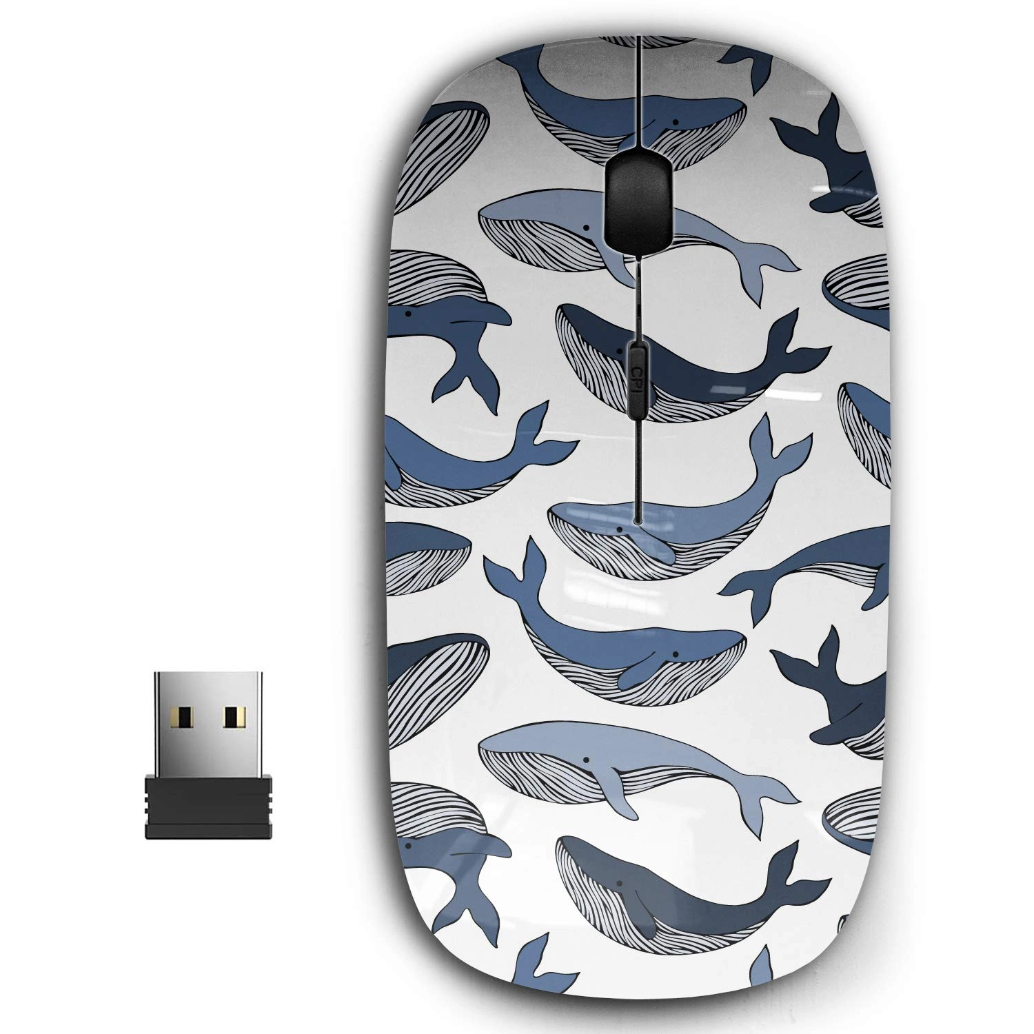 2.4G Ergonomic Portable USB Office Mouse - Wireless