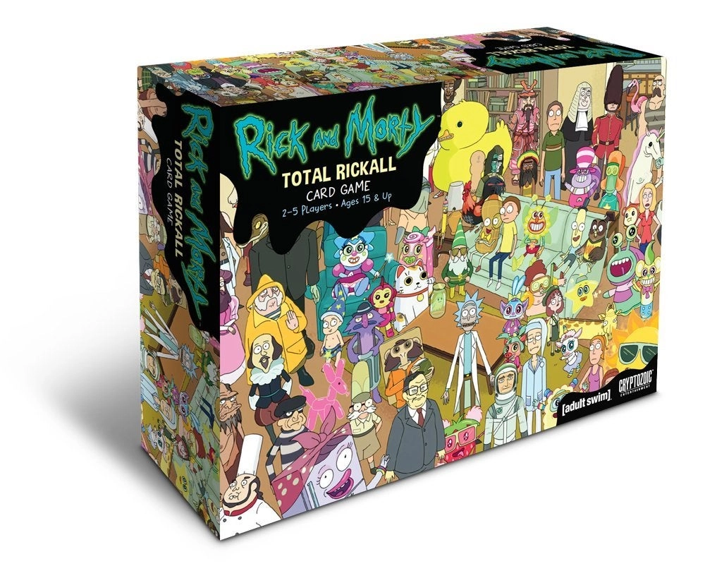 Rick and Morty Total Rickall - Cooperative Card Game