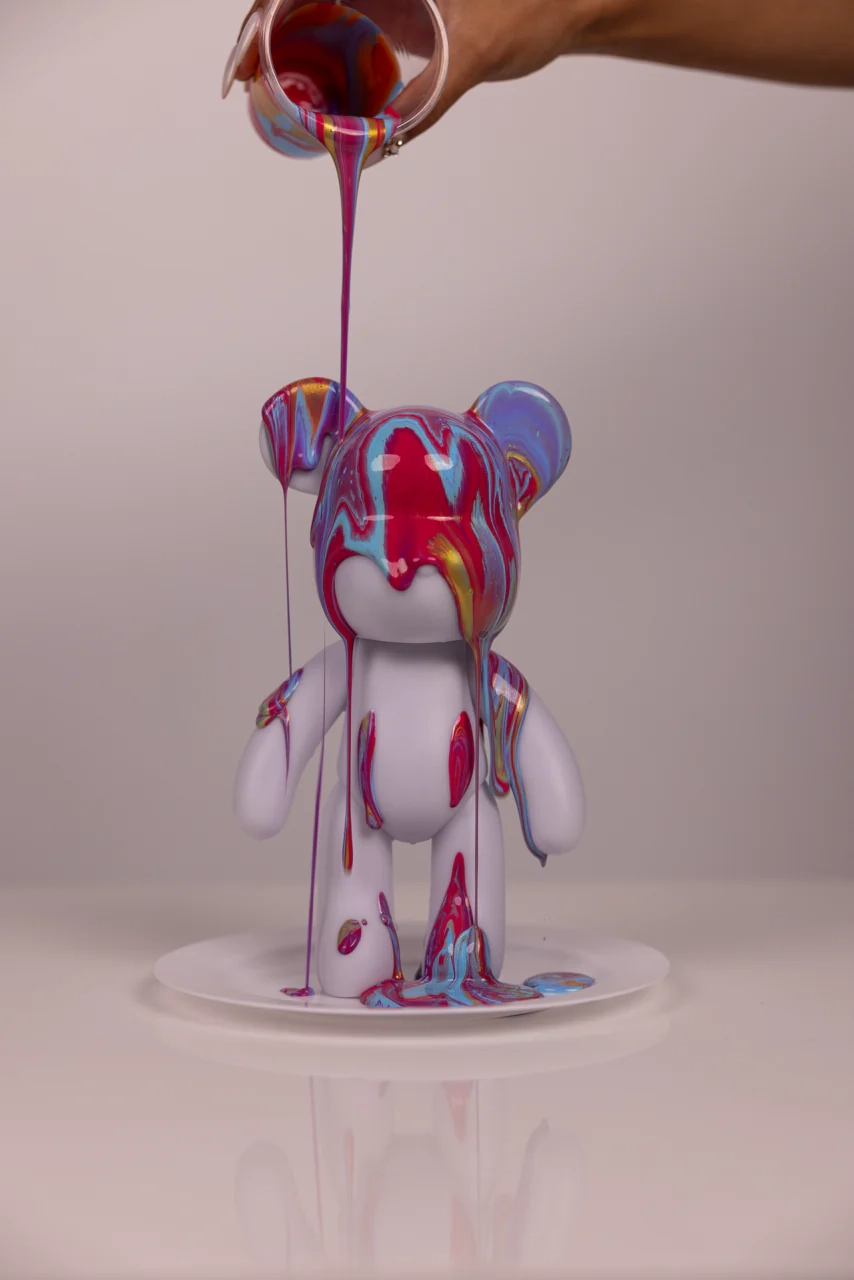 Acrylic Bear Family Set - Coral Kiss DIY Kit