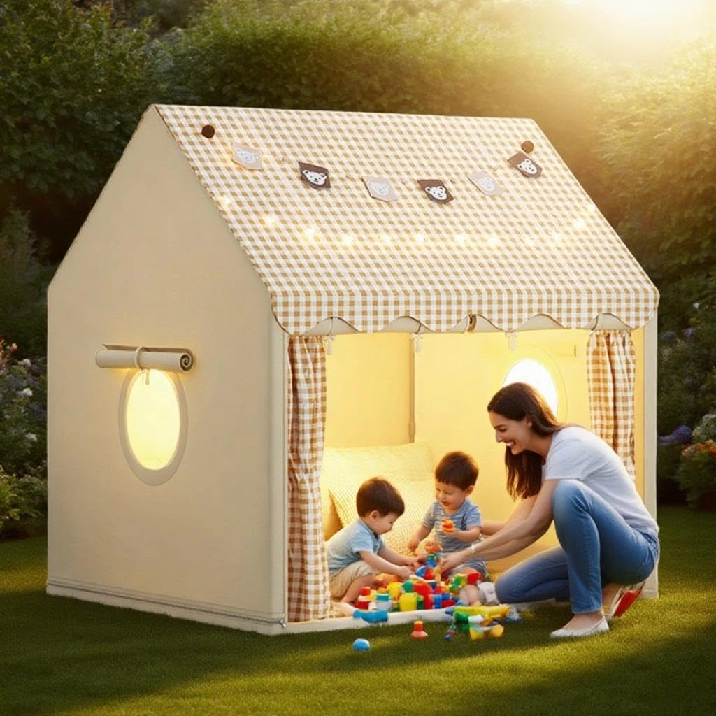 Play Tent - 41x47x51 inches Star Lights