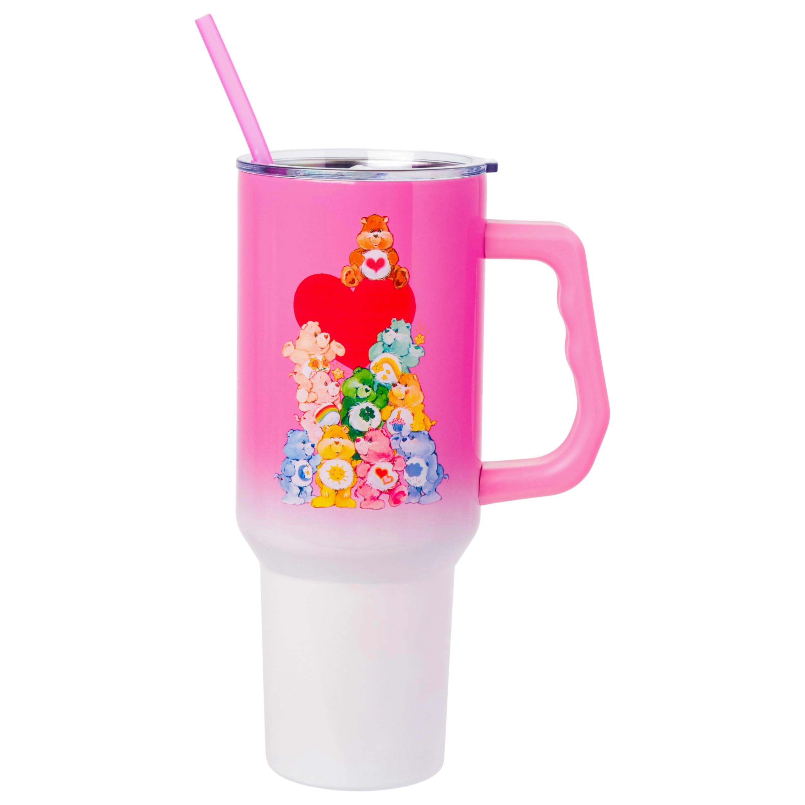 Stainless Steel Care Bears Watercolor Tumbler - 1180ml