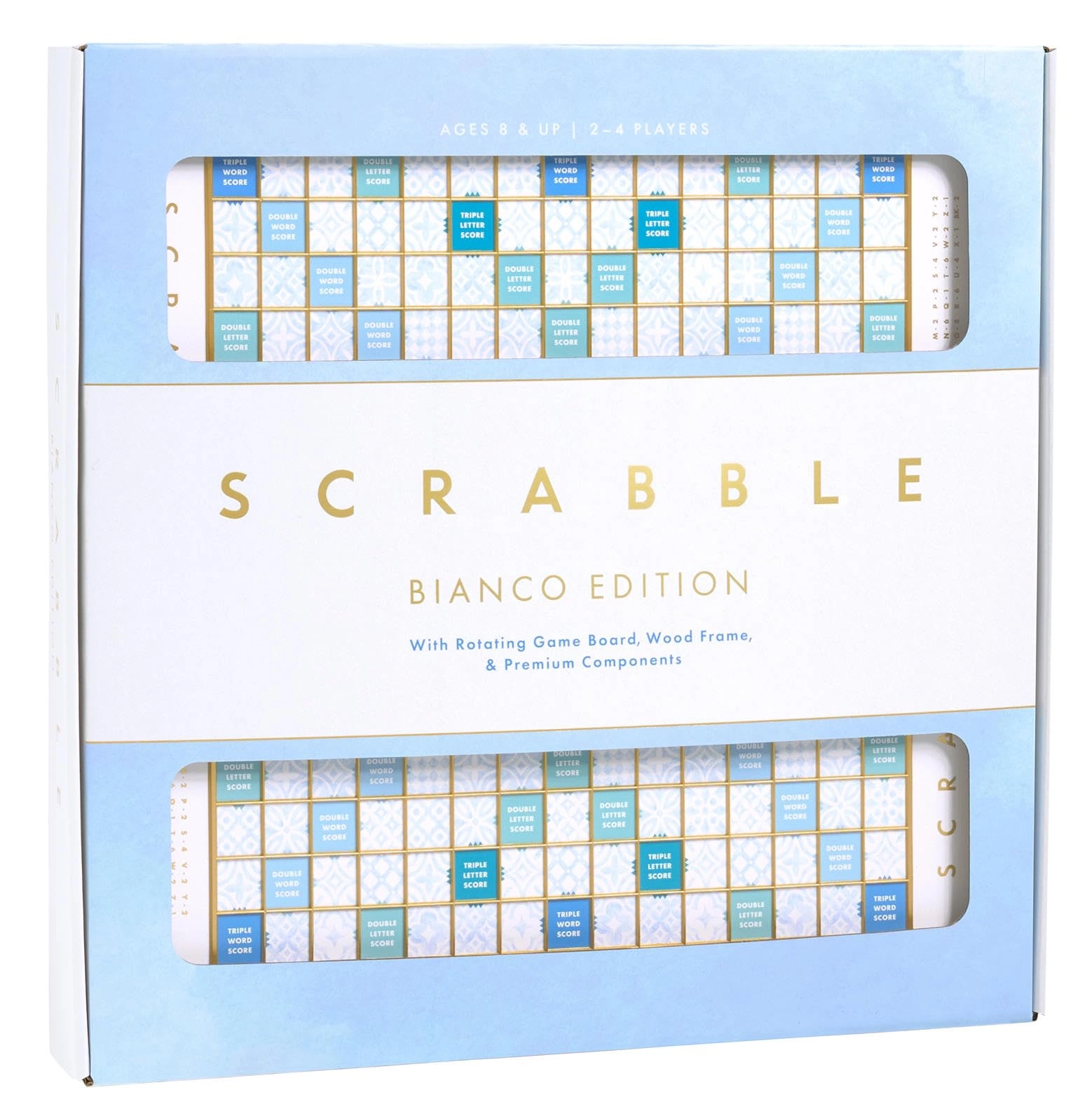 WS Game Company Scrabble Bianco Edition