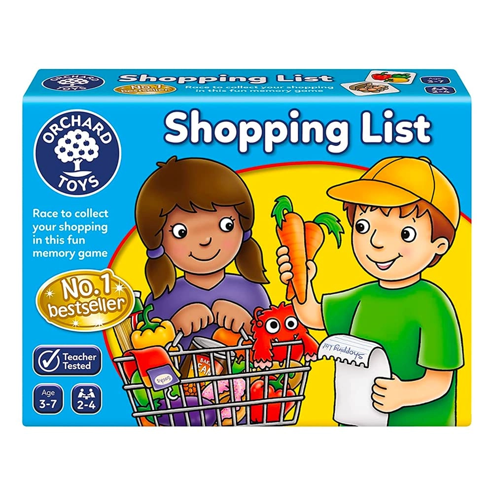 Orchard Shopping List Matching Memory Game - 3 - 7 years
