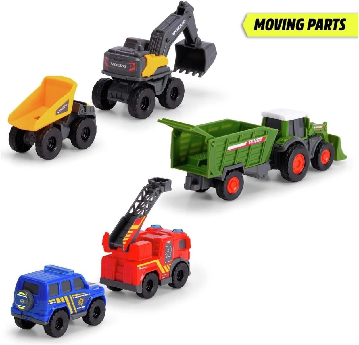 Die Cast vehicles - 5 pcs
