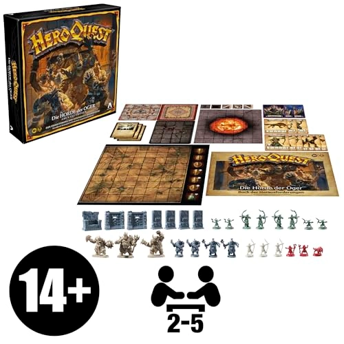 HeroQuest: The Horde of The Ogres Adventure Pack (German)