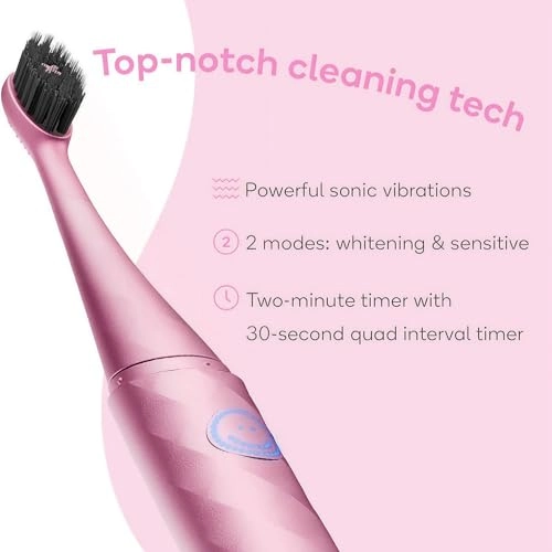 Nova Toothbrush - 2 Pack Pink & Green Sonic 18000 VPM