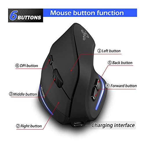 F35 Vertical Ergonomic Mouse - Wireless