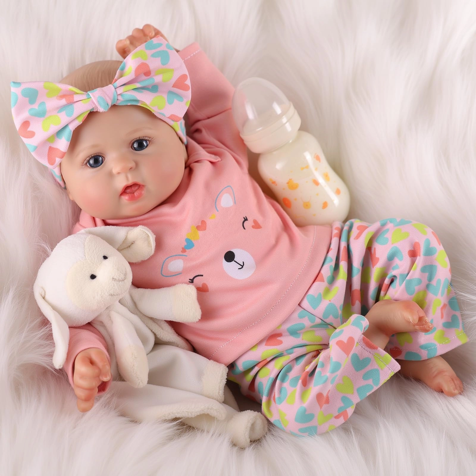 Reborn Baby Doll - 20 Inch Vinyl Girl Ages 3+