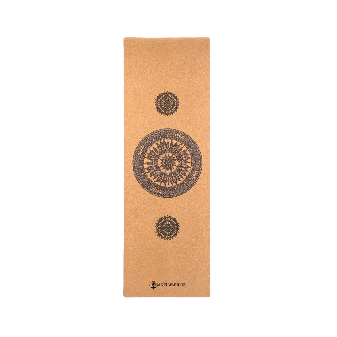 SHAKTI WARRIOR Ahimsa Mandala Pro - Premium cork and Natural Tree Rubber 2mm