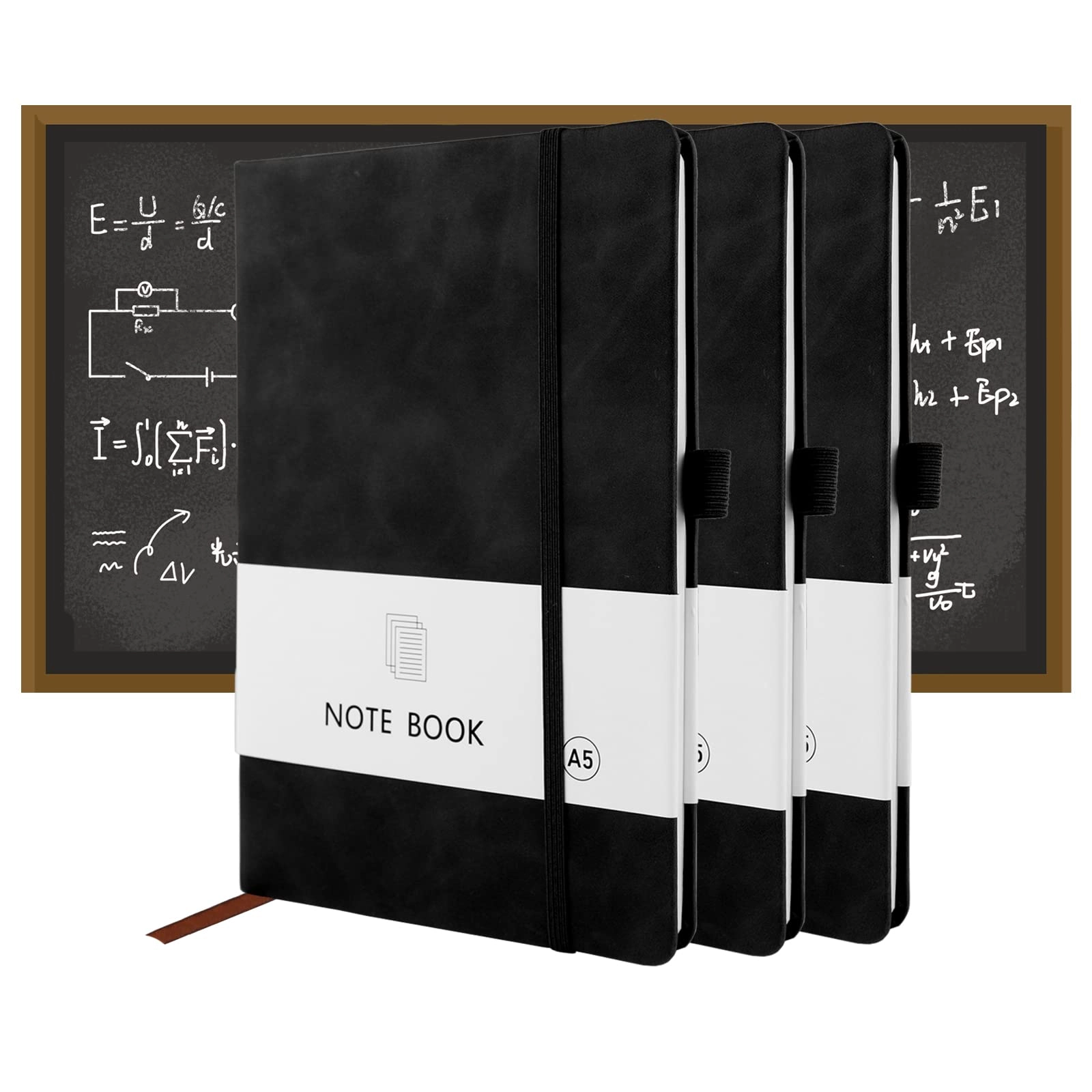 Notebook A5 Hardcover - Lined 200 Pages