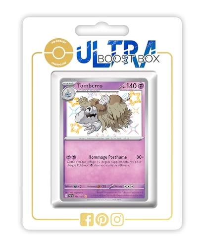 SV045-FR24-UB-168 - Box of 10 French Pokémon Cards 3+ years