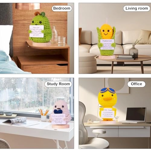 Pocket Hug Positive Potato - Pack of 3 Blue Pink Black