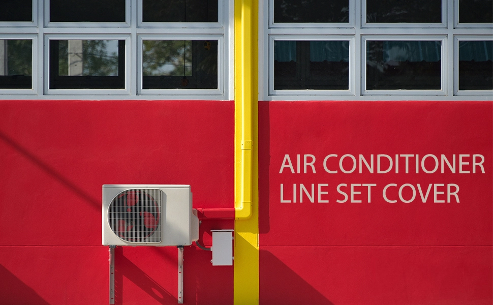 AC Line Cover Kit - mini split or central AC 7000 - 24000 BTU